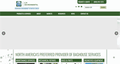Desktop Screenshot of cp-environmental.com